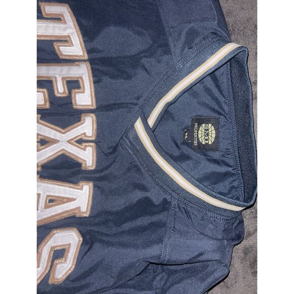 TEXAS MOTOR SPEEDWAY Vintage Windbreaker Size Large - Blue (V-Neck Pullover) - Picture 9 of 9